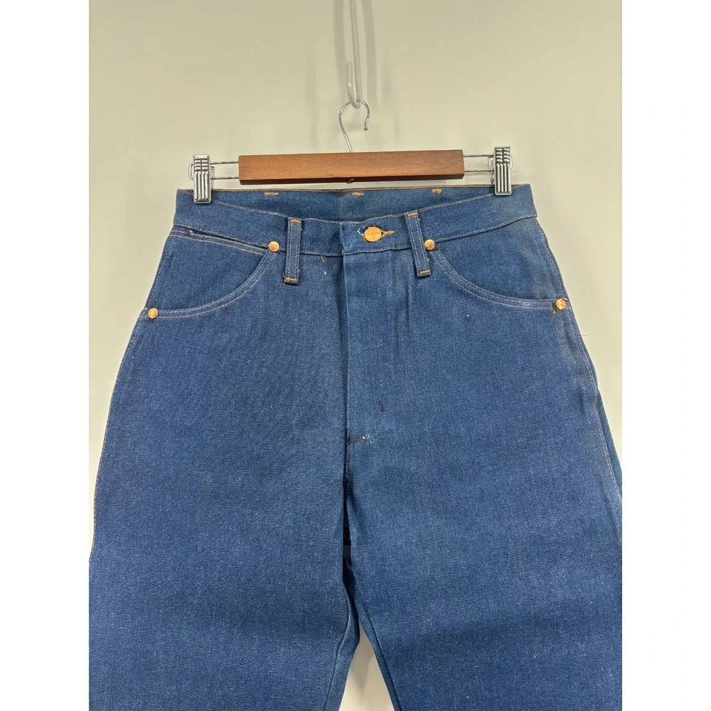 Wrangler Pro Rodeo Straight Leg Jeans Mens Blue Cowboy Cut 13MWZ 30x38